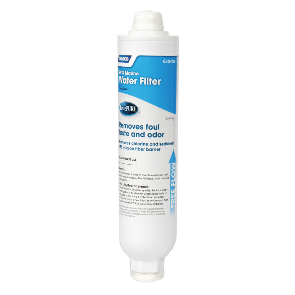 Camco TastePURE RV Marine Water Filter 40645