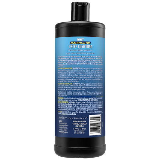 Meguiars 67 OneStep Compound 32oz M6732
