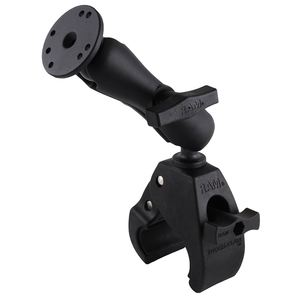 RAM Mount Large ToughClaw Base wDouble Socket Arm 15 Round Base Adapter RAP401202U