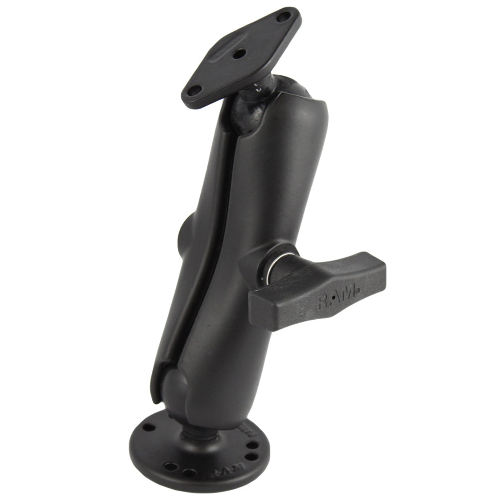 RAM Mount 15 Diameter Ball Flat Surface Mount w25 Round Base Diamond Base RAM138U