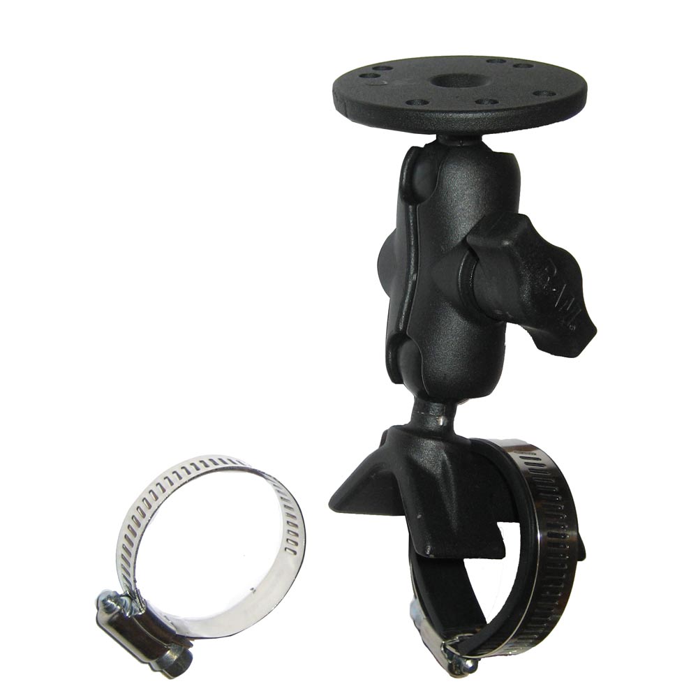 RAM Mount Strap Mount wShort Arm Round Base RAMB108UA
