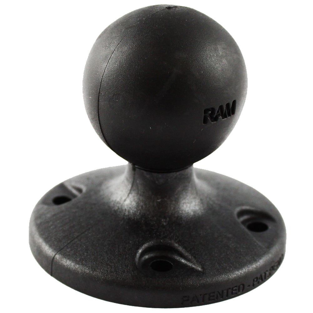 RAM Mount 25 Composite Round Base wAMPS Hole Pattern 15 Ball RAP202U
