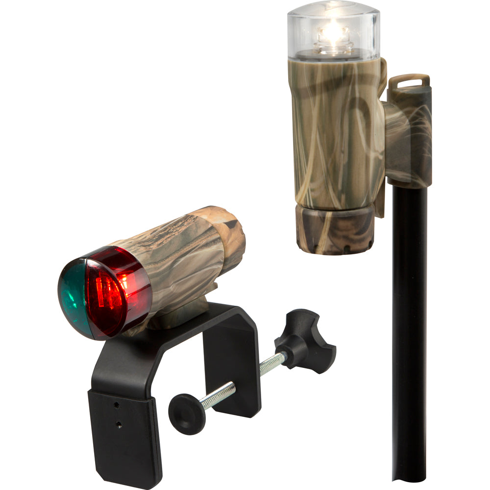 Attwood ClampOn Portable LED Light Kit RealTree Max4 Camo 141917