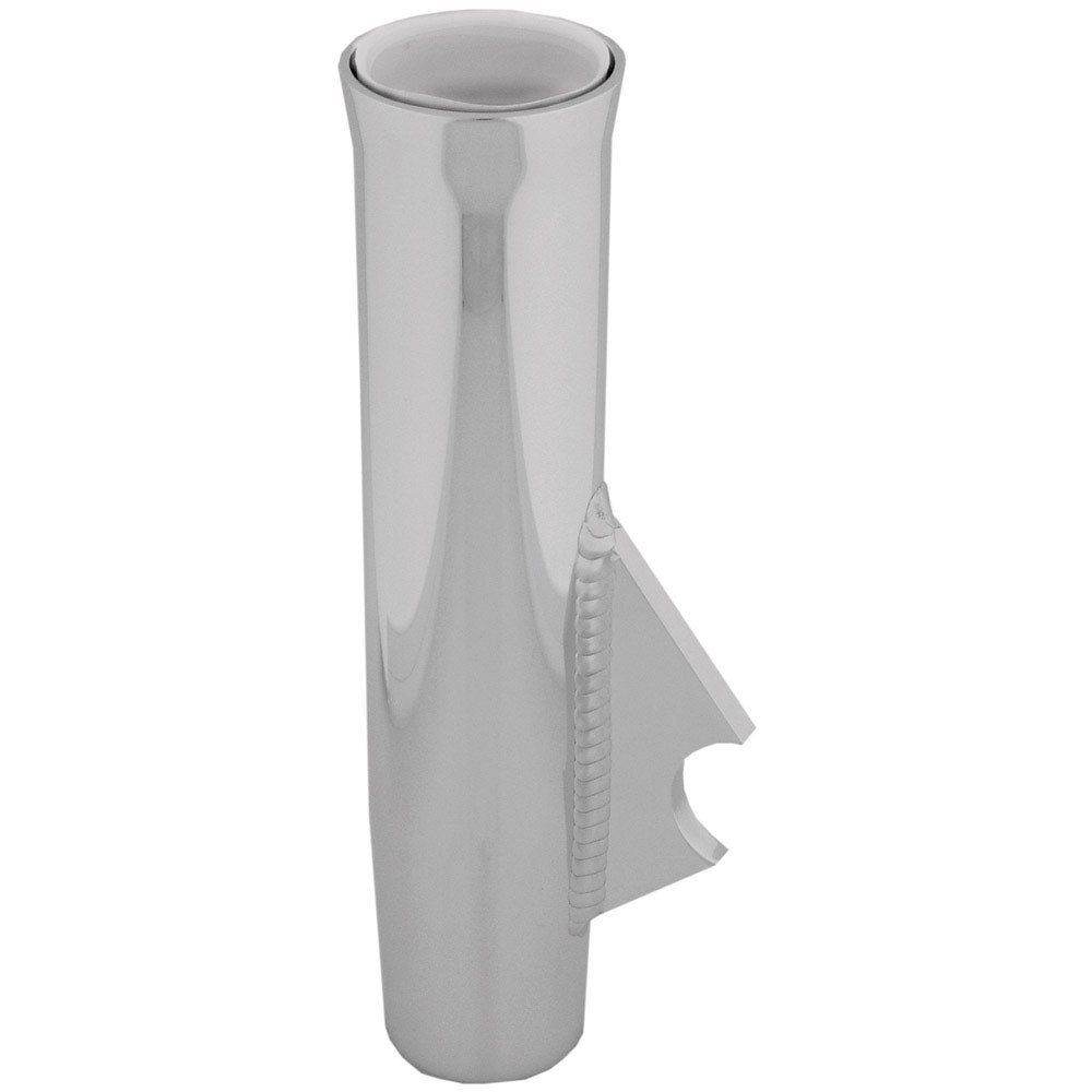 TACO Flared WeldOn Rod Holder 934L x 134ID White Liner Polished Finish 38 Coped Blade F312230BXY4A