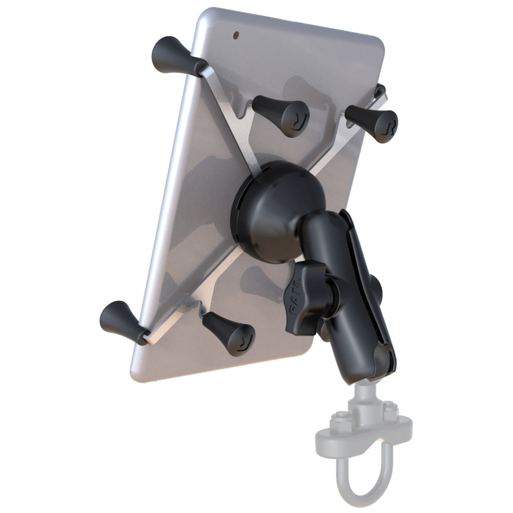 RAM Mount Universal XGrip Cradle with 1 Ball STANDARD Length Double Socket Arm f7 Tablets RAMHOLUN8B201U