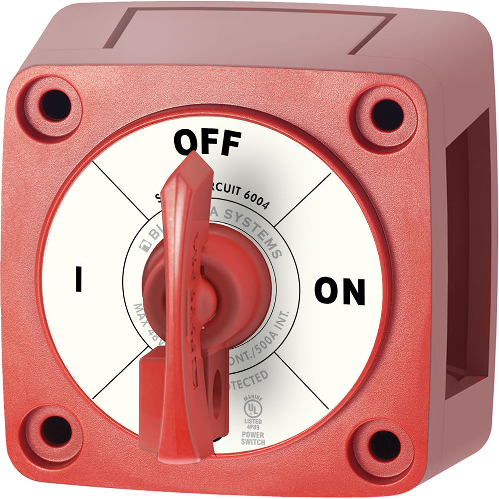 Blue Sea 6004 Single Circuit ONOFF wLocking Key Red 6004