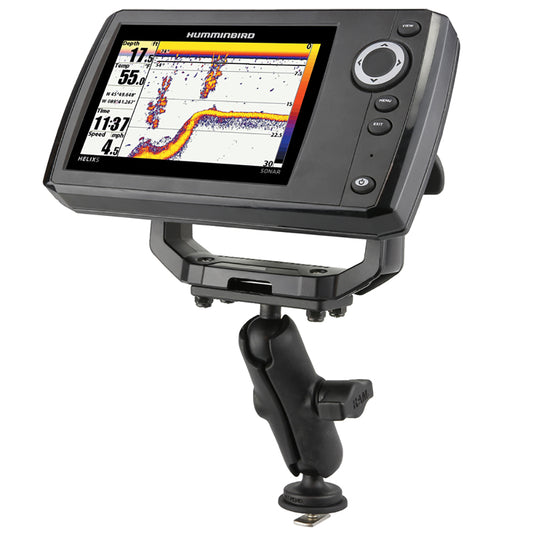 Ram Mount RAM 1 Ball Mount with Track Ball Base 15 x 3 Plate for the Humminbird Helix 5 ONLY RAPB202153354TRA1U