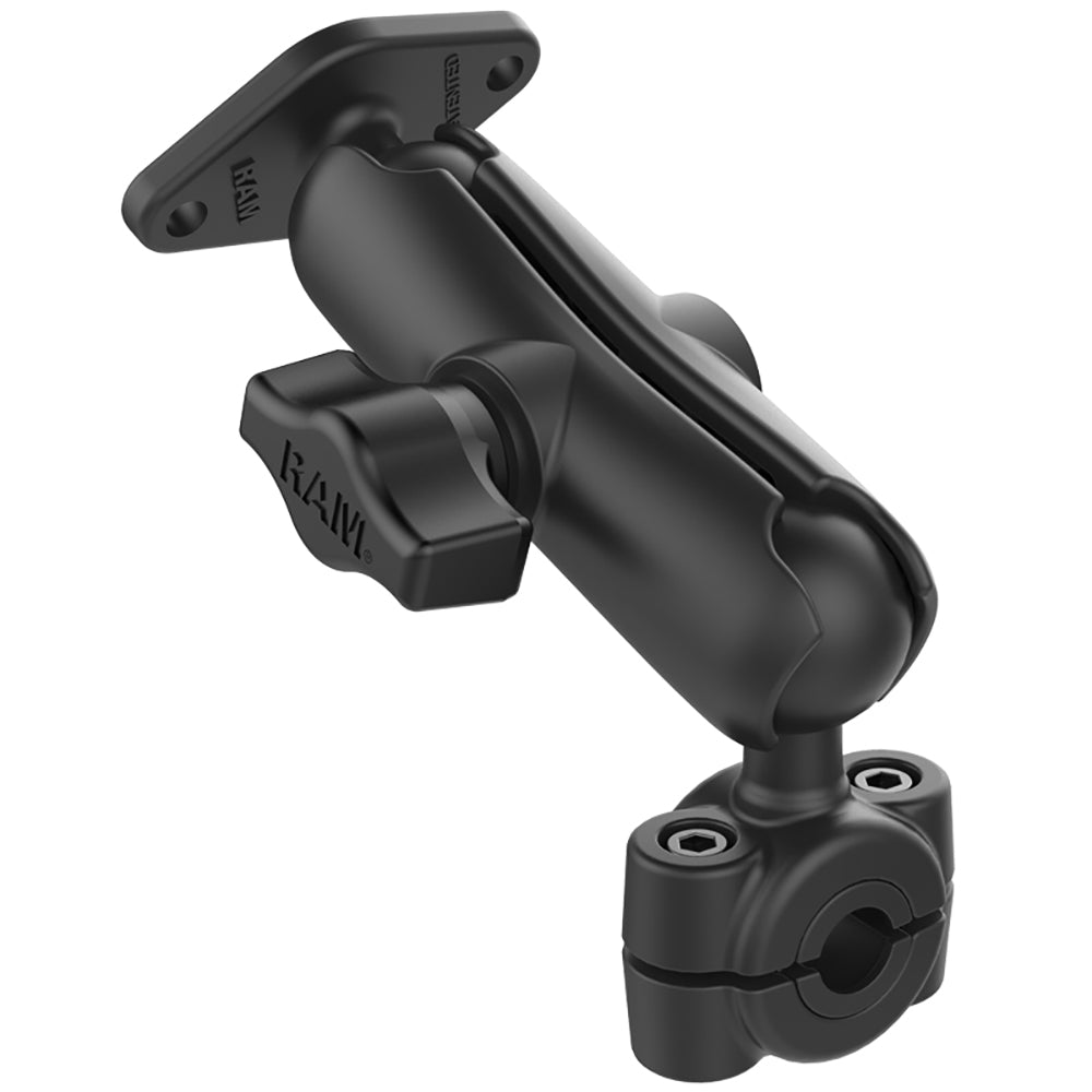 RAM Mount RAM Torque 38 58 Diameter Mini Rail Base w 1 Ball Medium Arm and Diamond Ball Base RAMB4083762238U