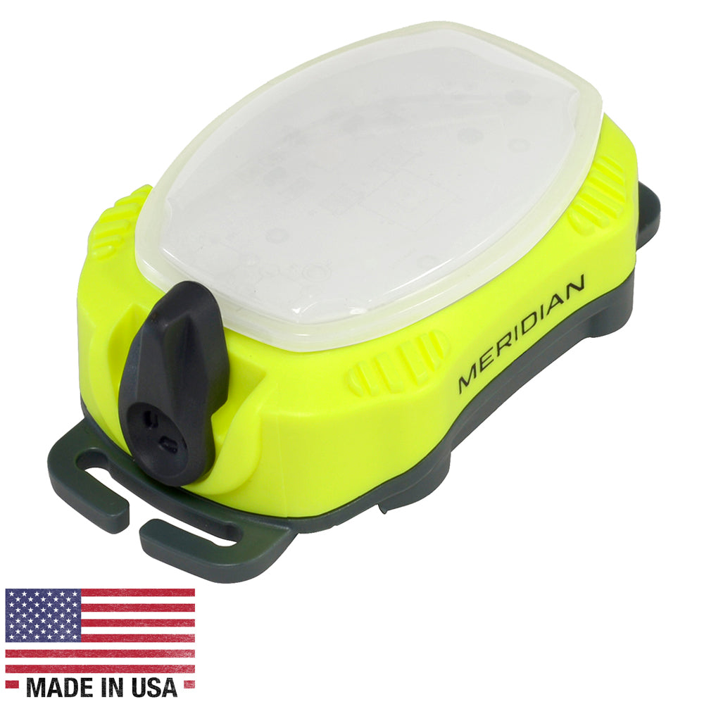 Princeton Tec Meridian Strobe Beacon Neon Yellow STNY