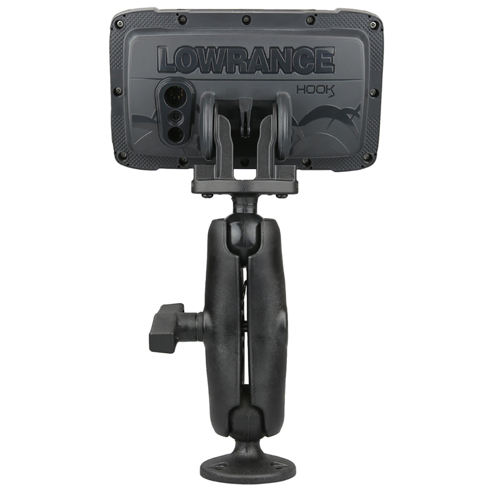 RAM Mount C Size 15 Composite Fishfinder Mount for the Lowrance Hook2 Series RAP101LO12