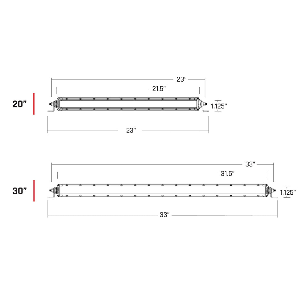 RIGID Industries SAE Compliant SRSRS 20 Light Bar Black 920413