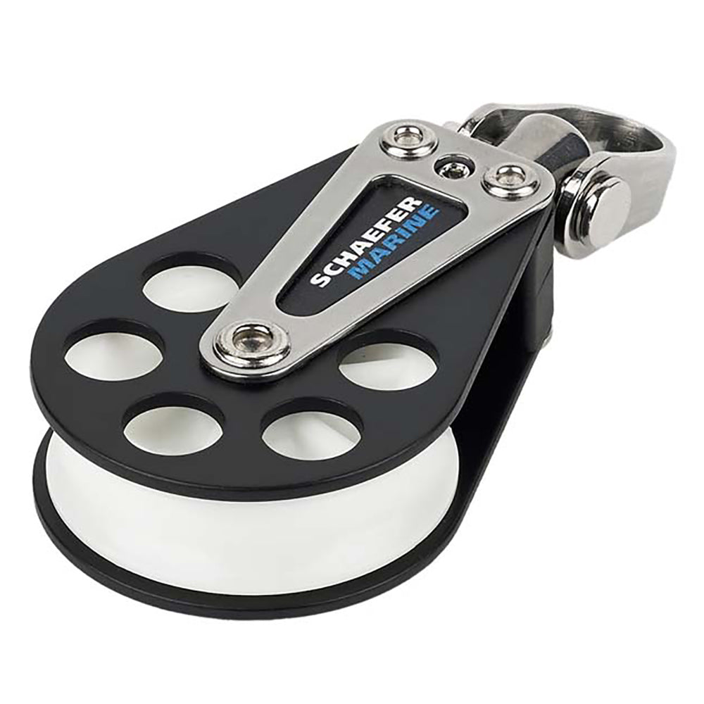 Schaefer Single Aluminum Block 51mm Sheave 50405