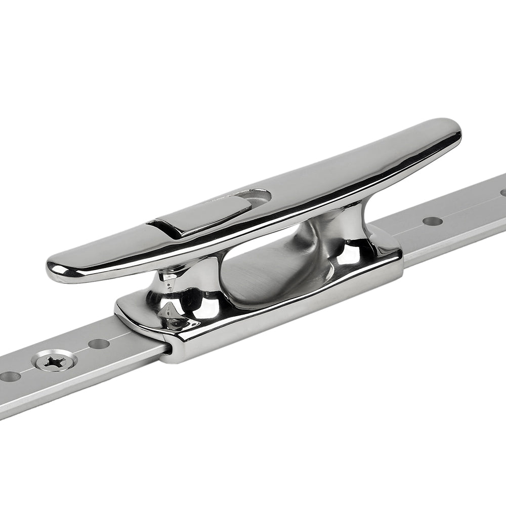 Schaefer MidRail ChockCleat Stainless Steel 1 7074