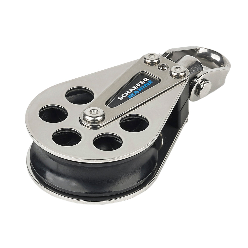 Schaefer Single Stainless Steel Block 60mm Sheave 70505