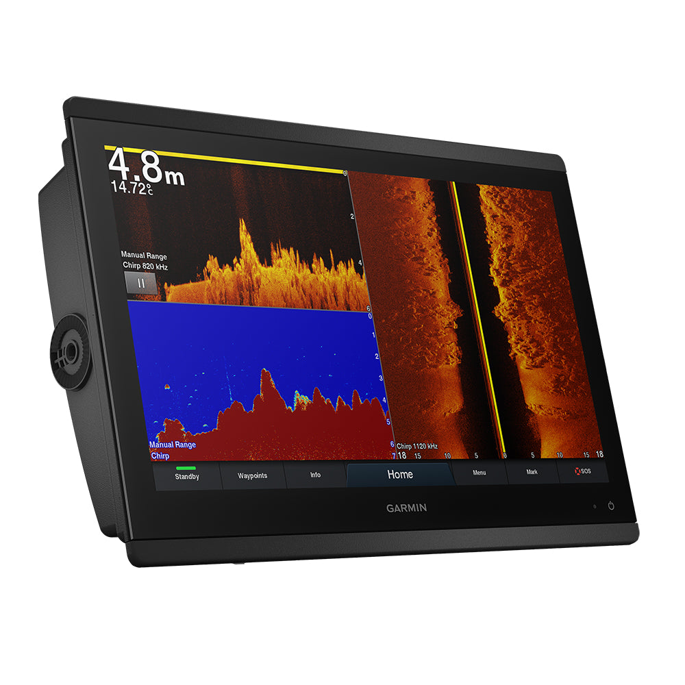 Garmin GPSMAP 8416xsv 16 ChartplotterSounder Combo wWorldwide Basemap Sonar 0100209302