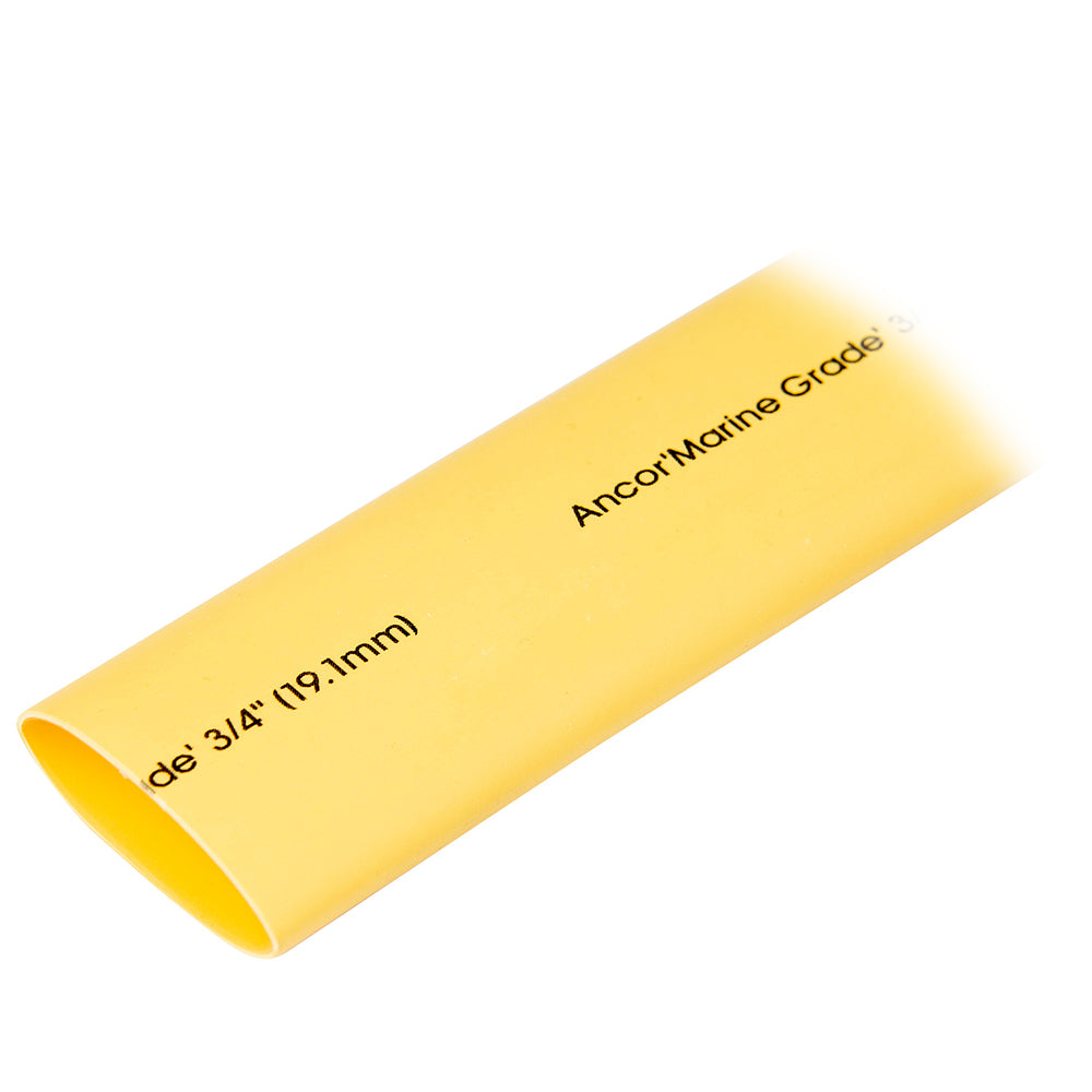 Ancor Heat Shrink Tubing 34 x 48 Yellow 1 Piece 306948