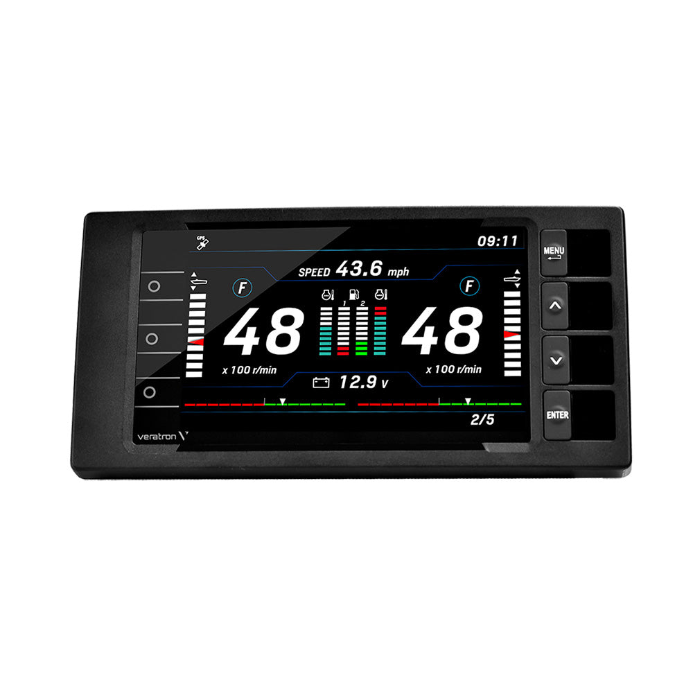 Veratron OceanLink 7 NMEA 2000 Certified TFT Gateway Black A2C1865330001