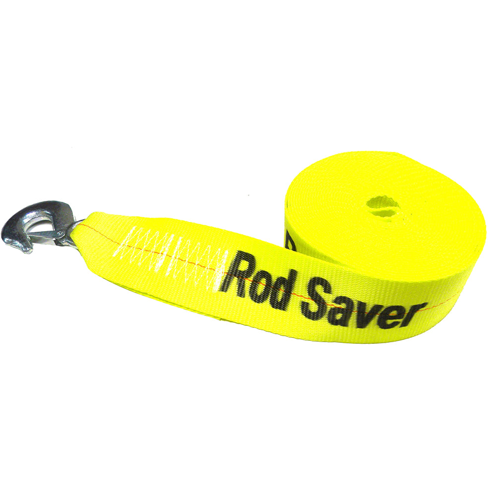 Rod Saver HeavyDuty Winch Strap Replacement Yellow 3 x 20 WS3Y20