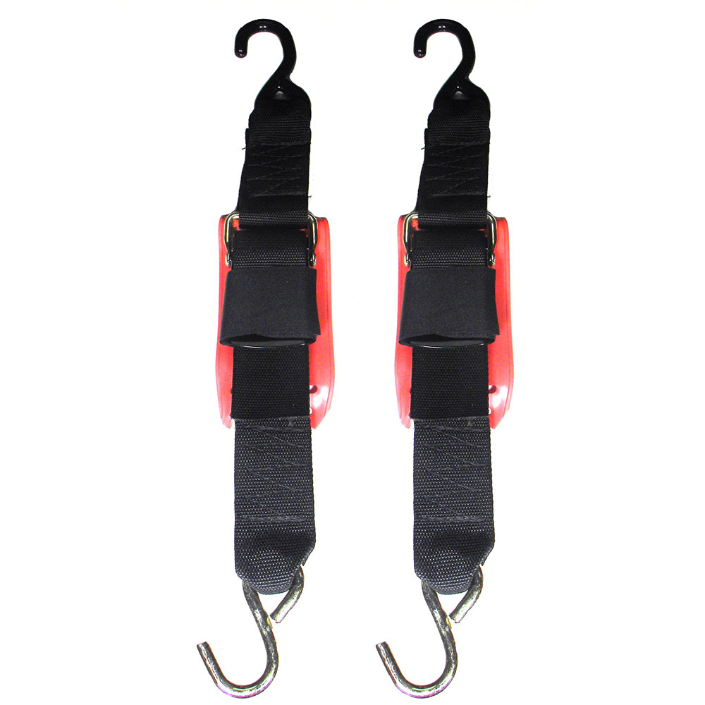 Rod Saver Quick Release Trailer TieDown wVinyl Pad 2 x 4 Pair QRTD4VP