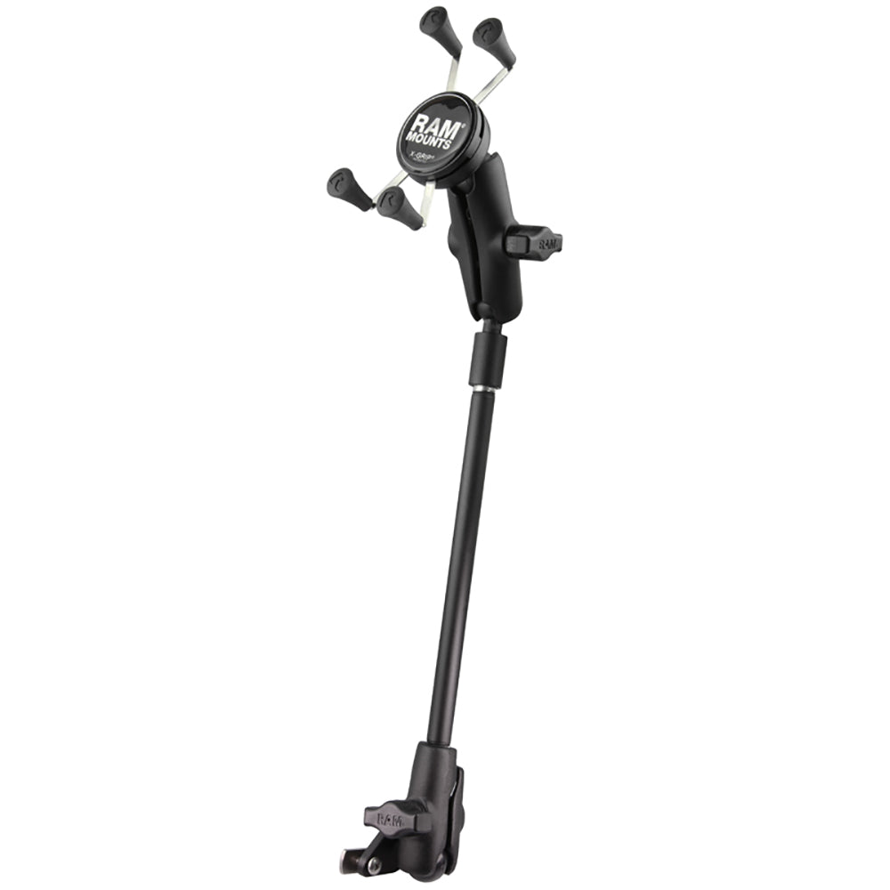 RAM Mount XGrip Phone Mount fWheelchair Seat Tracks RAMB238WCT9UN7