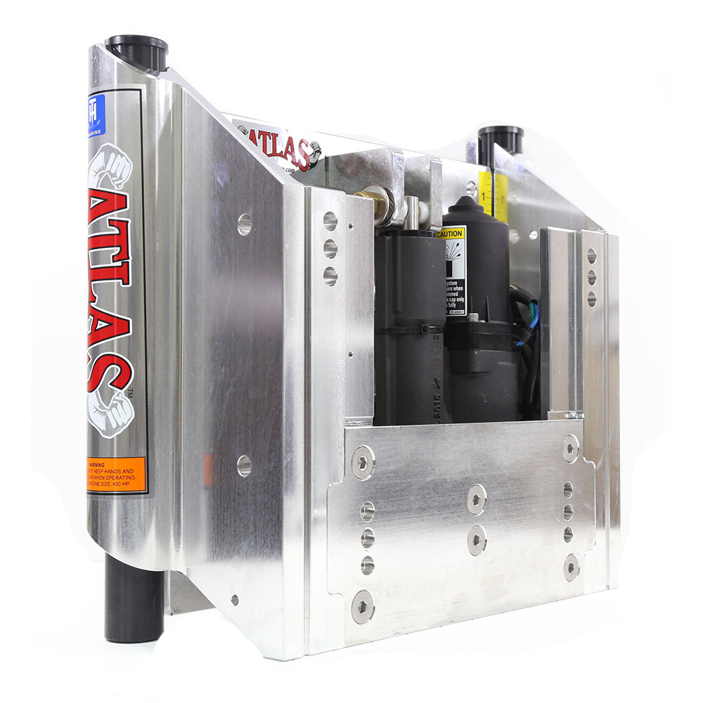 TH Marine ATLAS 12 Set Back Hydraulic Jack Plate Heavy Duty AHJ12VHDDP