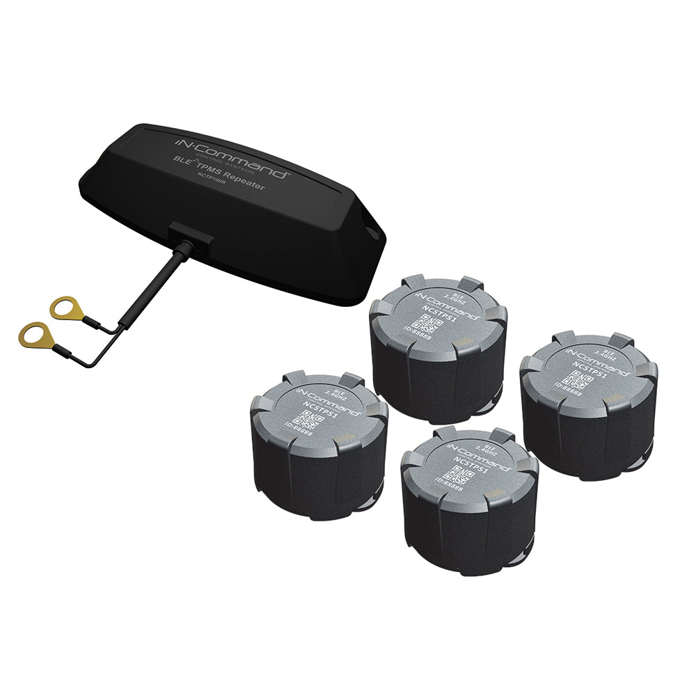 iNCommand Tire Pressure Monitoring System 4 Sensor Repeater Package NCTP100