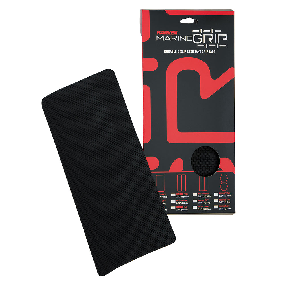 Harken Marine Grip Tape 6 x 12 Black 6 Pieces MG1006BLK