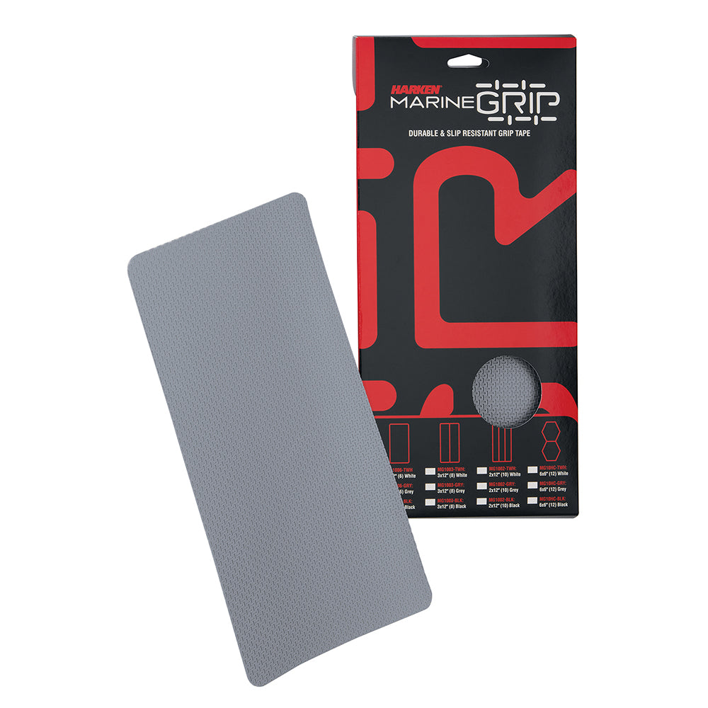 Harken Marine Grip Tape 6 x 12 Grey 6 Pieces MG1006GRY