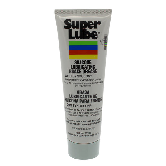 Super Lube Silicone Lubricating Brake Grease wSyncolon  8oz Tube 97008