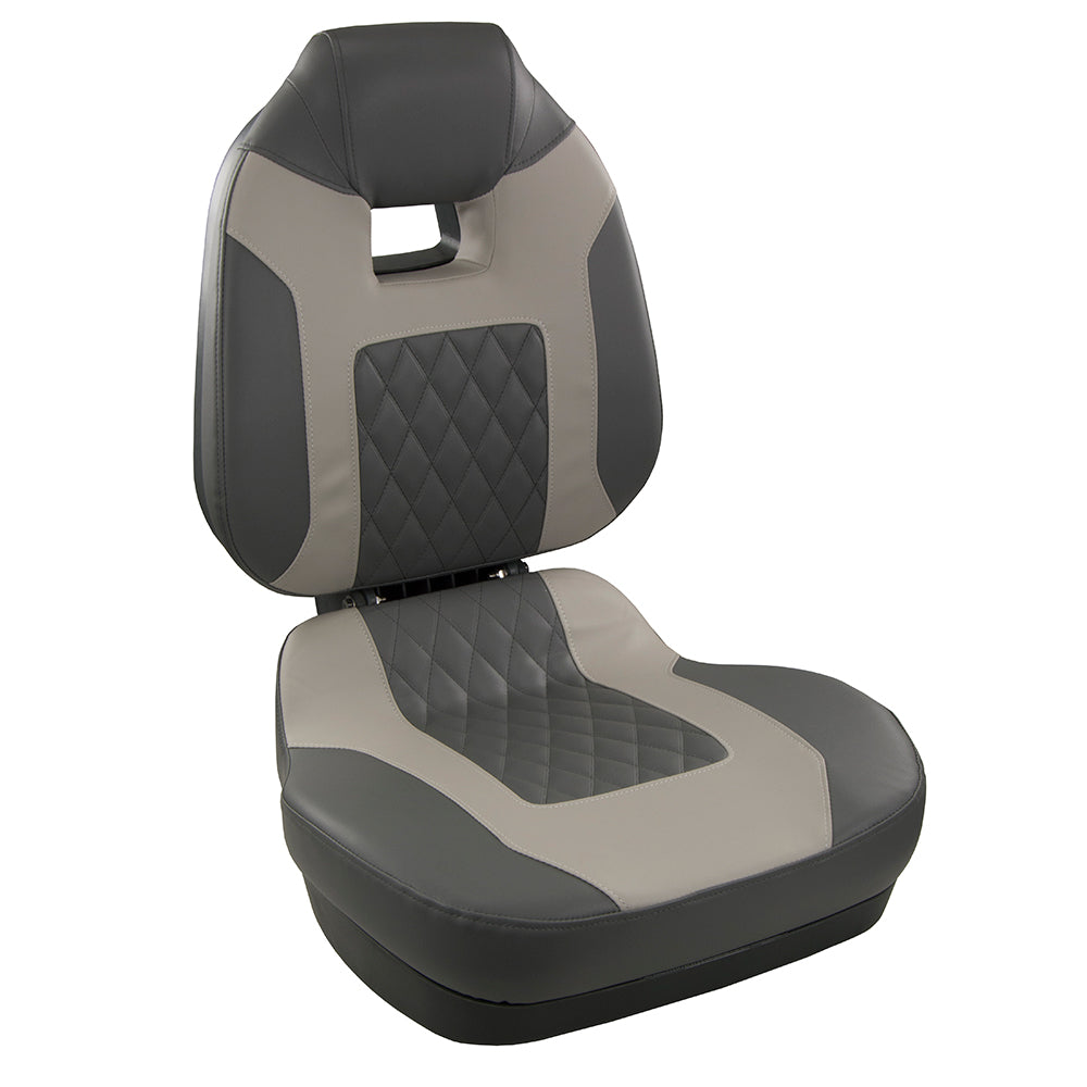 Springfield Fish Pro II High Back Folding Seat CharcoalGrey 1041483