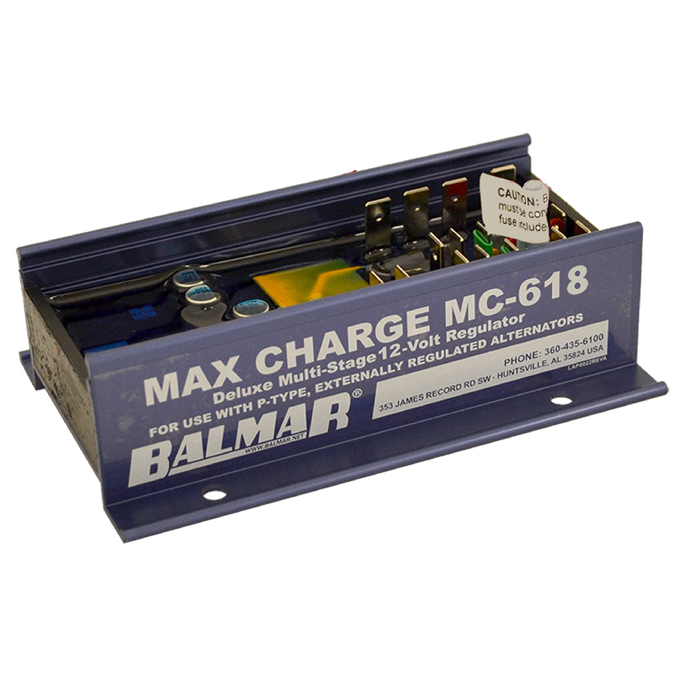 Balmar Max Charge MC618 MultiStage Regulator wo Harness 12V MC618