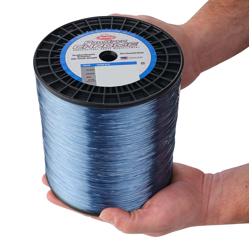 Berkley ProSpec Chrome Ocean Blue Monofilament 16 lb 3000 yds PSC3B16OBL 1559036