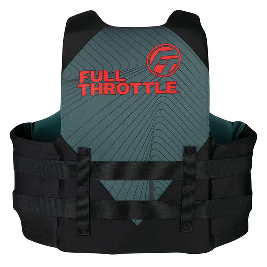 Full Throttle Adult RapidDry Life Jacket LXL GreyBlack 14210070105022