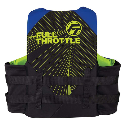 Full Throttle Adult RapidDry Life Jacket SM BlueBlack 14210050003022