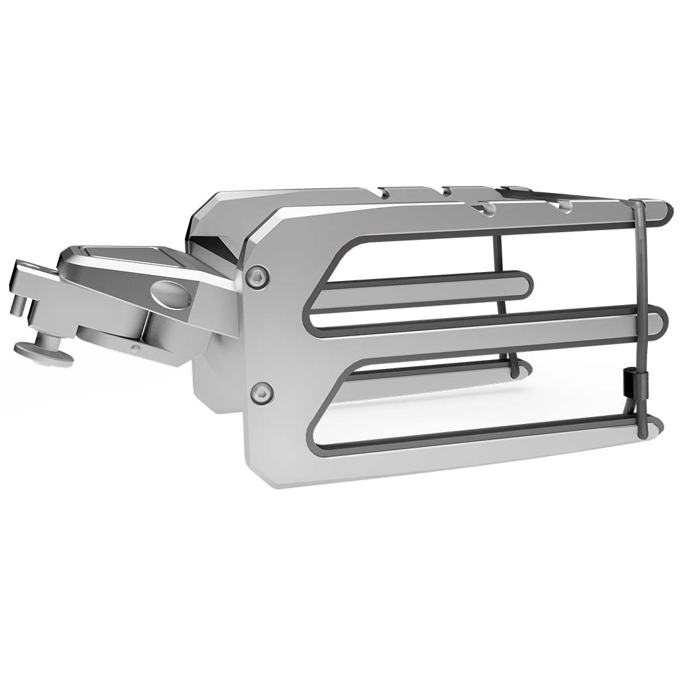 PTM Edge Swivel Bungee Board Rack Silver P132761000TEBCL