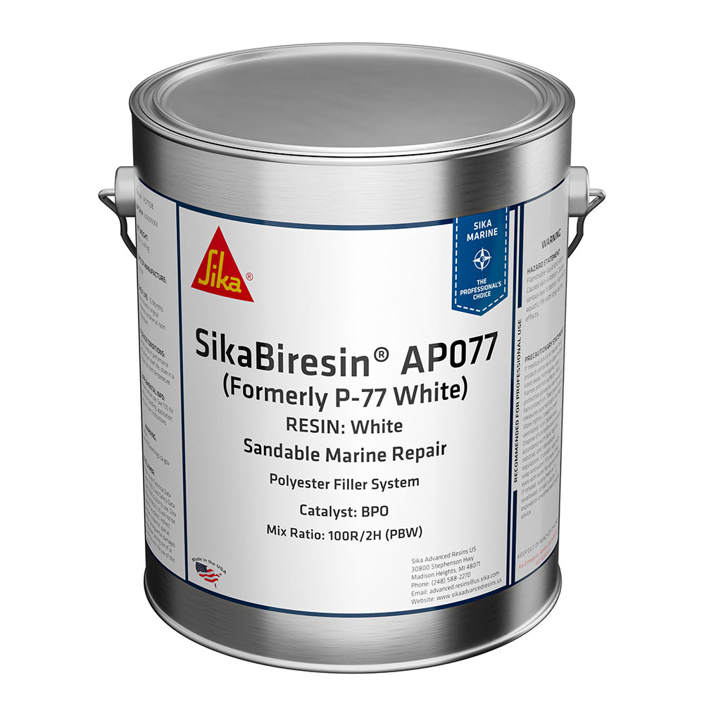 Sika SikaBiresin AP077 Polyester Fairing Compound AboveBelow Waterline Quart 609801