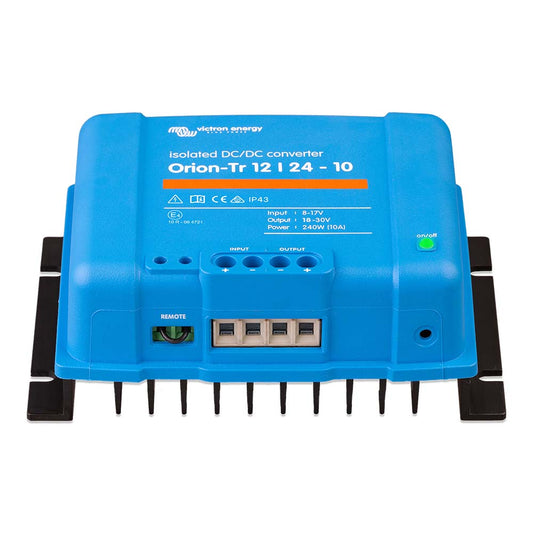 Victron OrionTR DCDC Converter 12 VDC TO 24 VDC 10A Isolated ORI122424110