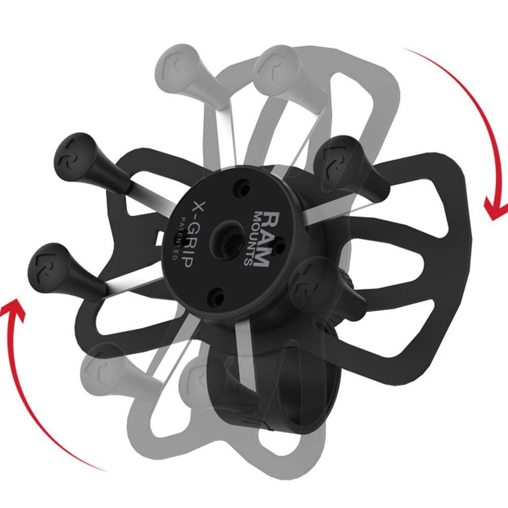 RAM Mount RAM XGrip Phone Mount wRAM ToughStrap Handlebar Base RAP460UN7U