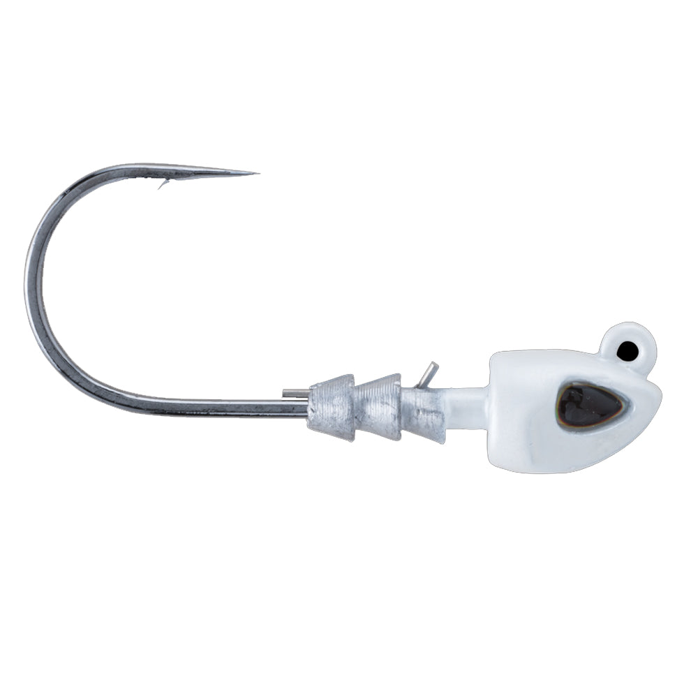 Berkley Fusion19 Swimbait Jighead 10 18oz Pearl White 1504404