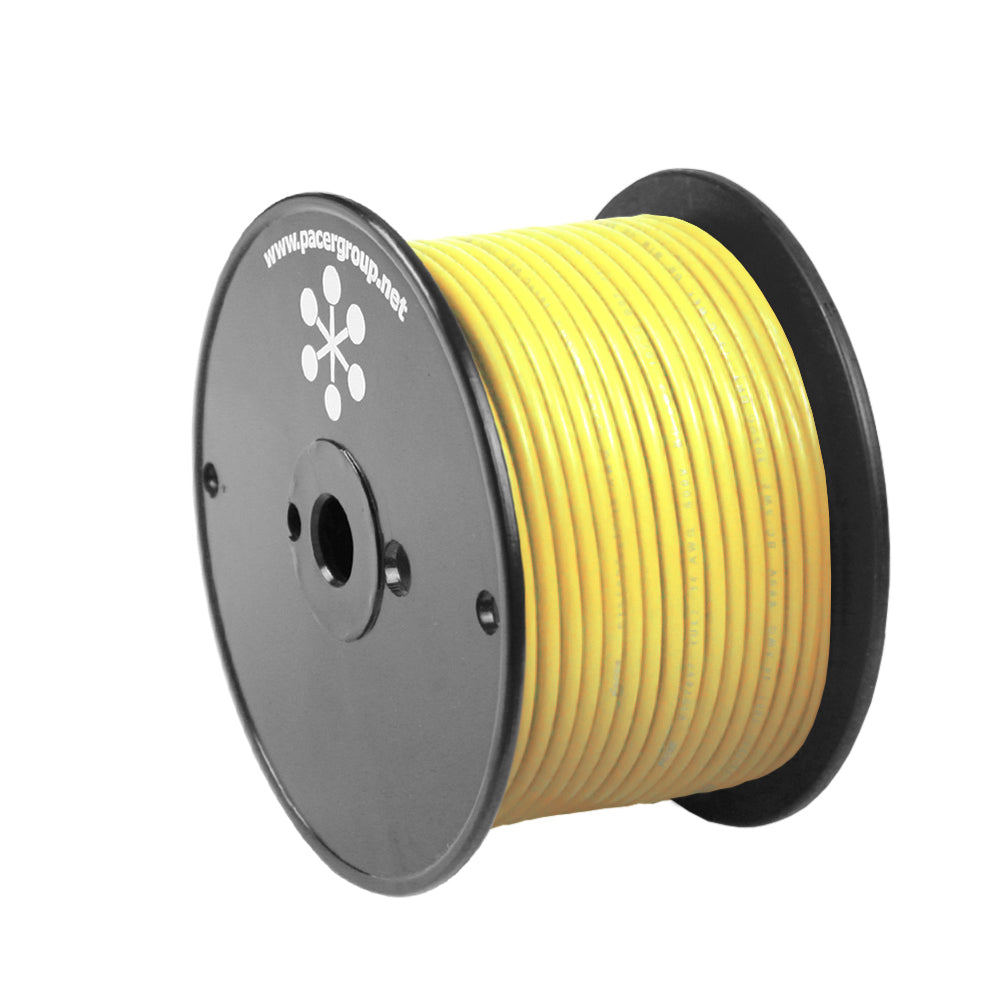 Pacer Yellow 14 AWG Primary Wire 100 WUL14YL100