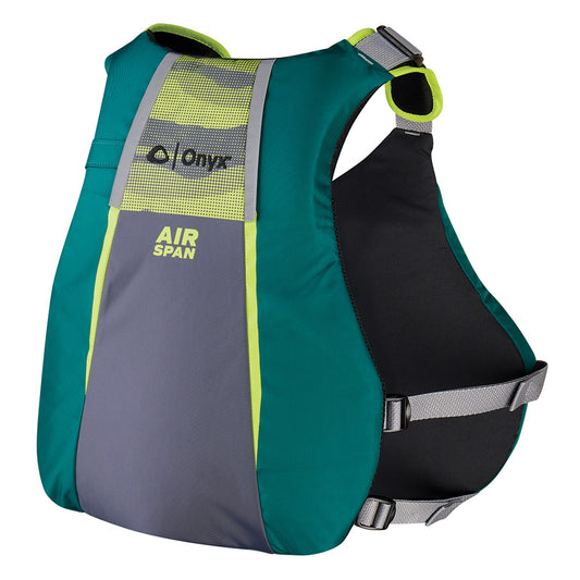 Onyx Airspan Angler Life Jacket XL2X Green 12320040006023