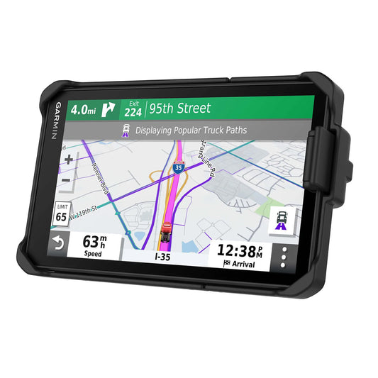 RAM Mount RAM EZRollr Locking Cradle fGarmin dzl OTR700 RAMHOLGA77LU