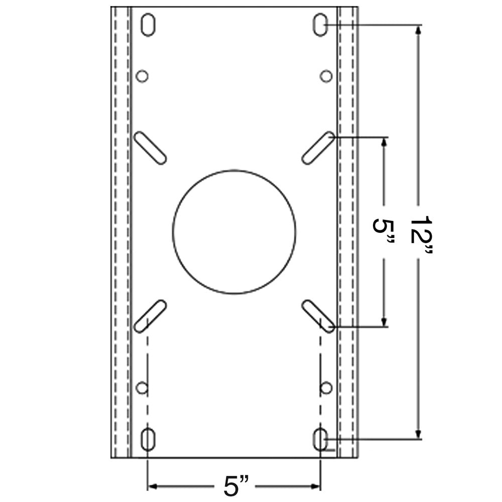 Springfield TracLock SwivelSlide NonLocking Mount f278 Post 1100521L1