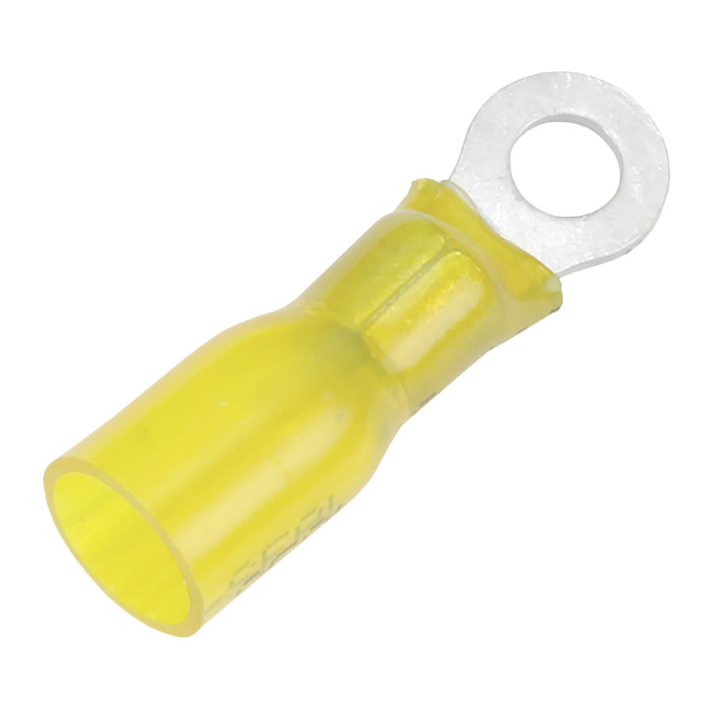 Pacer 1210 AWG Heat Shrink Ring Terminal 8 Stud Size 25 Pack TE108R25
