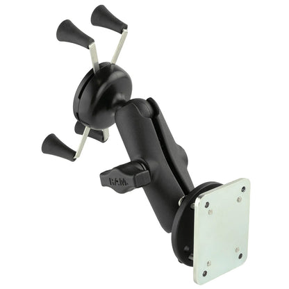 RAM Mount XGrip Phone Mount wDrillDown Base  Backer Plate RAMB138UN7225B2U