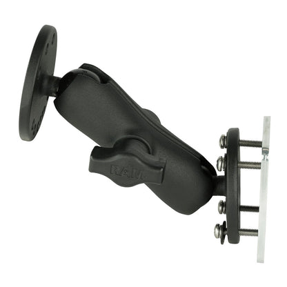 RAM Mount Double Ball Mount wBacking Plate RAMB101U225B2