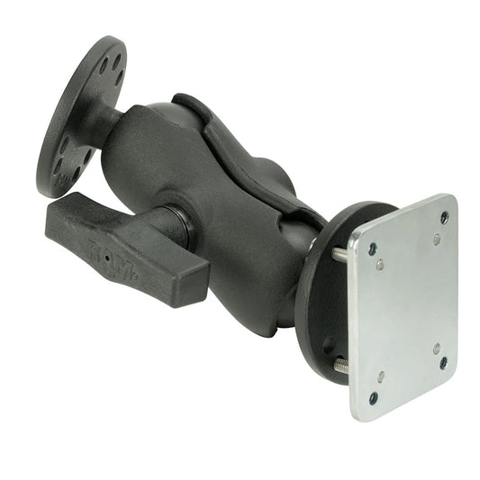 RAM Mount DrillDown Dashboard Mount wBacking Plate  C Size Short RAM101B225B2U