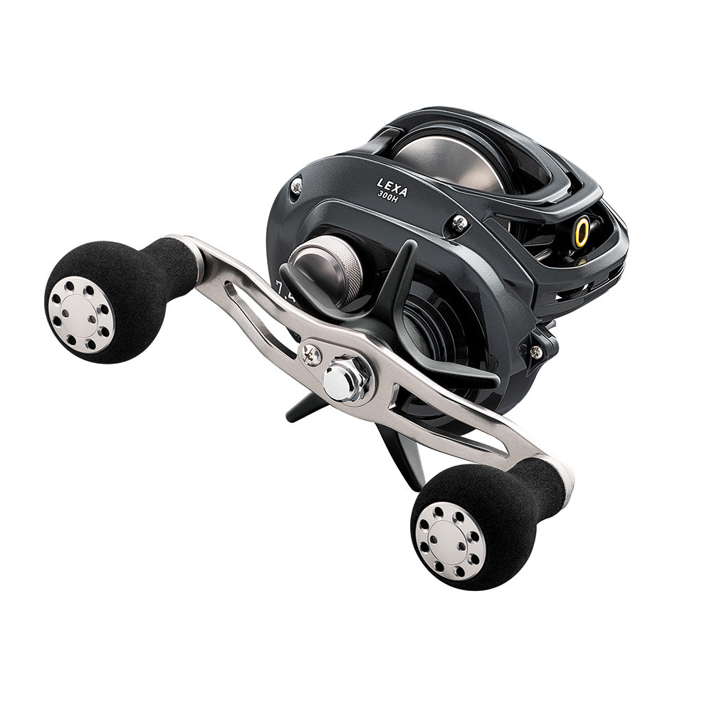 Daiwa Lexa 300 Baitcasting Reel  Hyper Speed  Dual Paddle Handle LX300H
