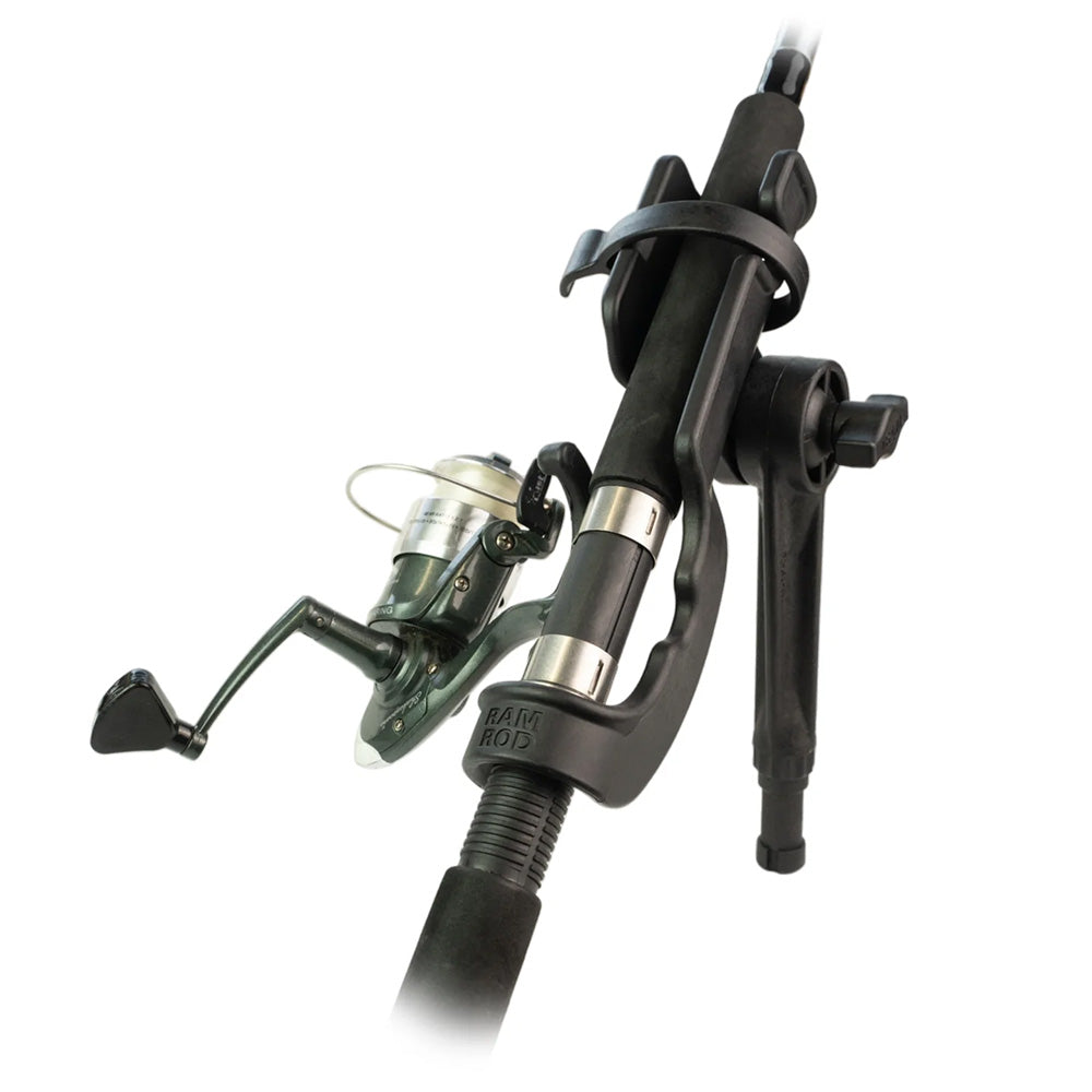 RAM Mount RAM ROD Fishing Rod Holder w6 Spline Post RAM114NBU