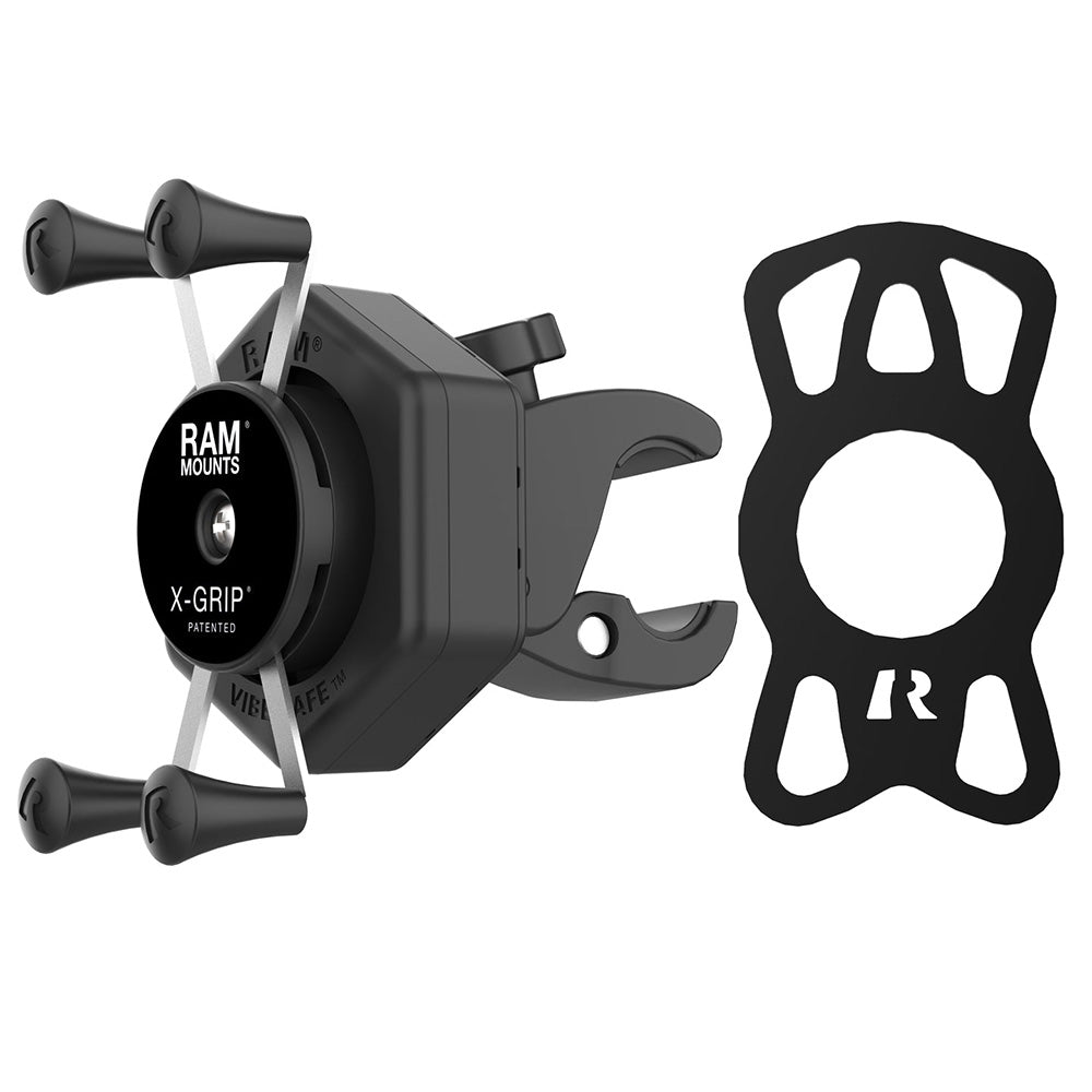 RAM Mount RAM XGrip Phone Mount wVibeSafe  Small ToughClaw RAMHOLUN7462400